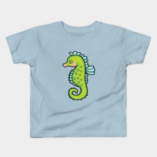 Cute Little Seahorse Kids T-Shirt